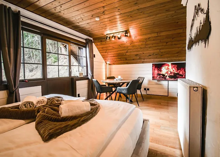 דירה Mountainview - Sauna, Ski-out Und Ski-in Nah, Naturpool